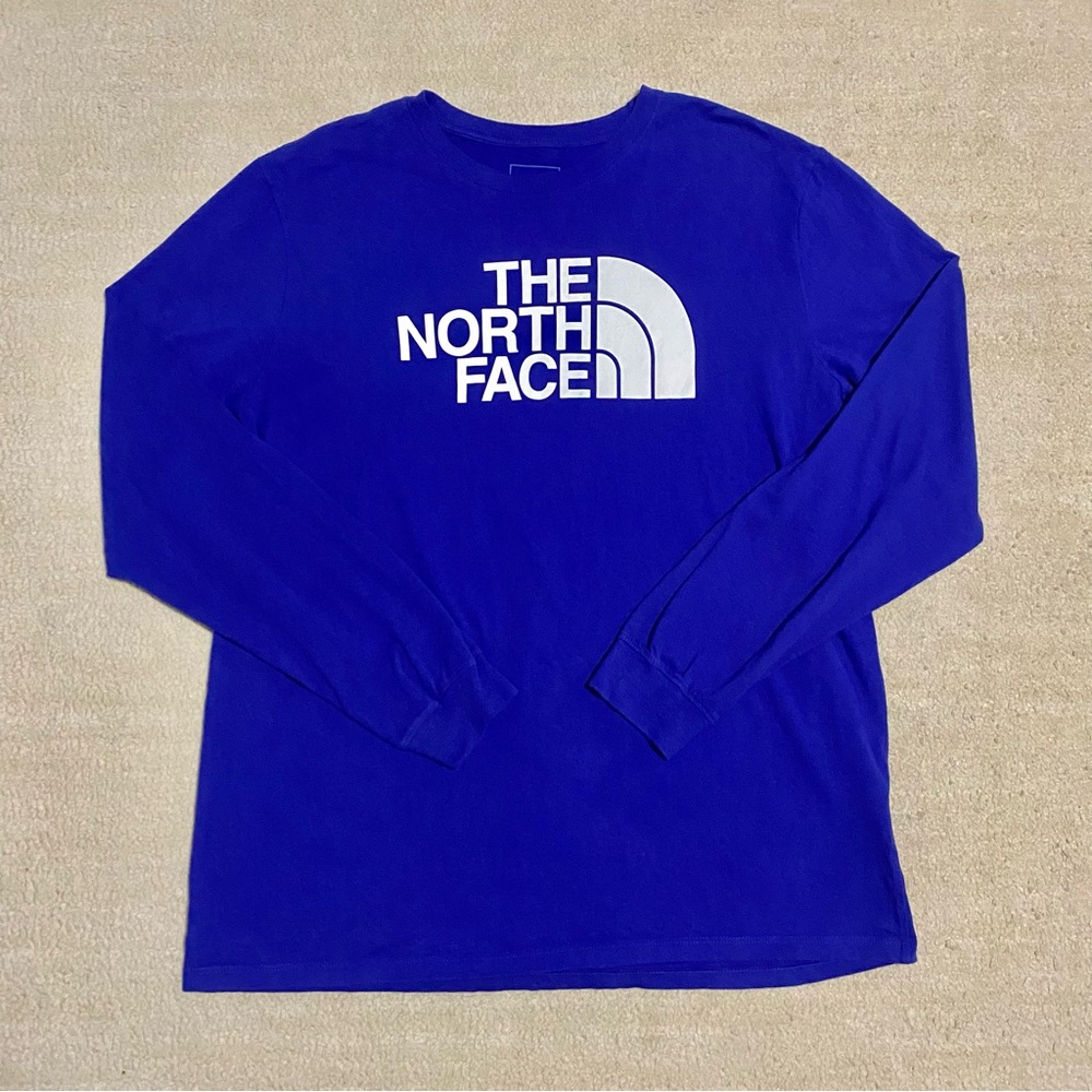 The North Face Indigo Blue Long Sleeve T-Shirt
